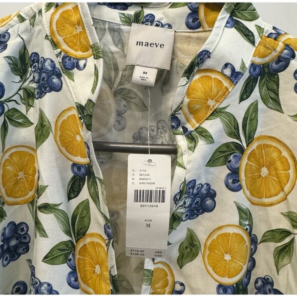 NWT Size M - Anthropologie lemon Ruched Peplum Blouse (NWT US$ 118) - Picture 9 of 16